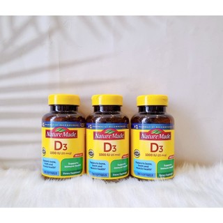 [HÀNG MỸ] Viên uống Nature Made Vitamin D3 hộp 300 viên.