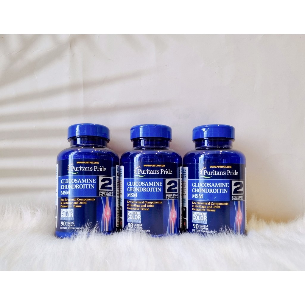 Viên uống Puritan Glucosamine MSM 90v/180v.