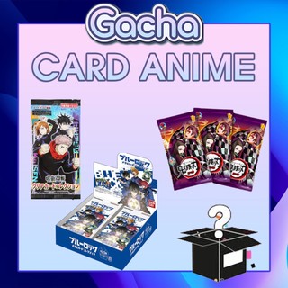 Gacha card, huy hiệu anime/manga