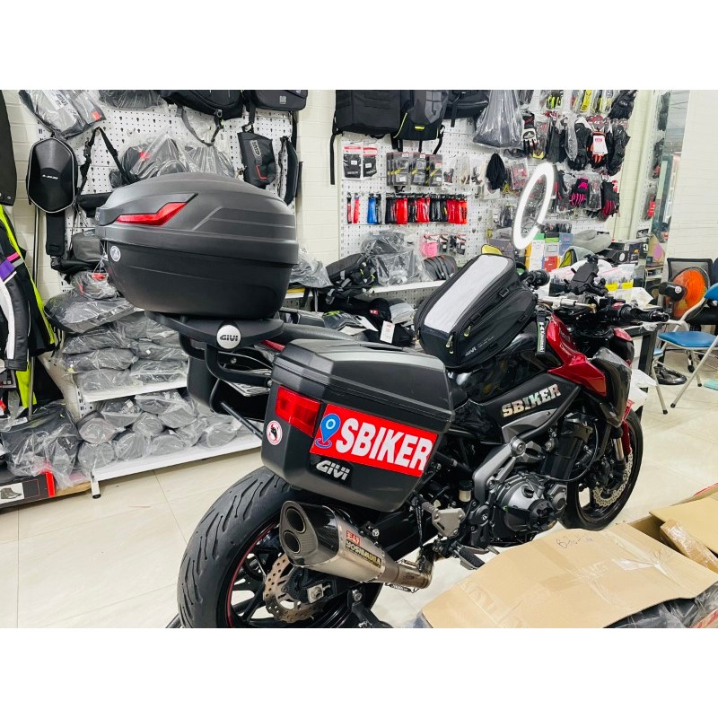 Thùng GIVI E26n E26Nx Chính Hãng 26lít - Tạng Kèm Đế + Móc Đeo Khóa