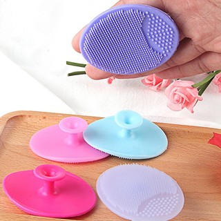 Wilburtay💗Cọ Rửa Mặt, Matxa mặt Silicon Mềm Mại Ngăn Ngừa Mụn Đầu Đen