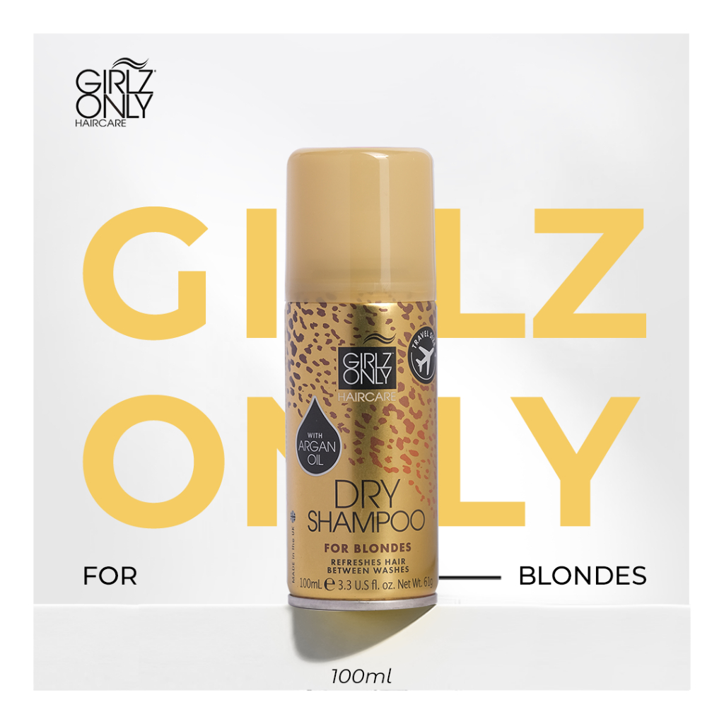 Combo 2 Dầu gội khô Dry Shampoo Girlz Only Travel Size 100ml