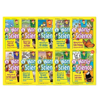 Sách - Combo 10 Quyển World of Science