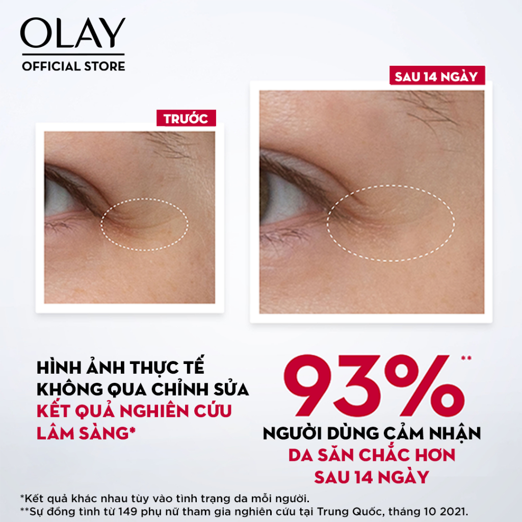 Combo 2: Kem Dưỡng Ẩm Ban Ngày Căng Mướt, Sáng Khỏe & Phục Hồi Dấu Hiệu Lão Hóa OLAY REGENERIST 50G X2