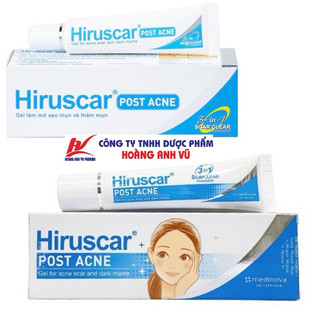 (MẪU MỚI) HIRUSCAR POST ACNE - LÀM MỜ SẸO THÂM, ĐẦY SẸO LÕM, GIẢM MỤN TÁI PHÁT