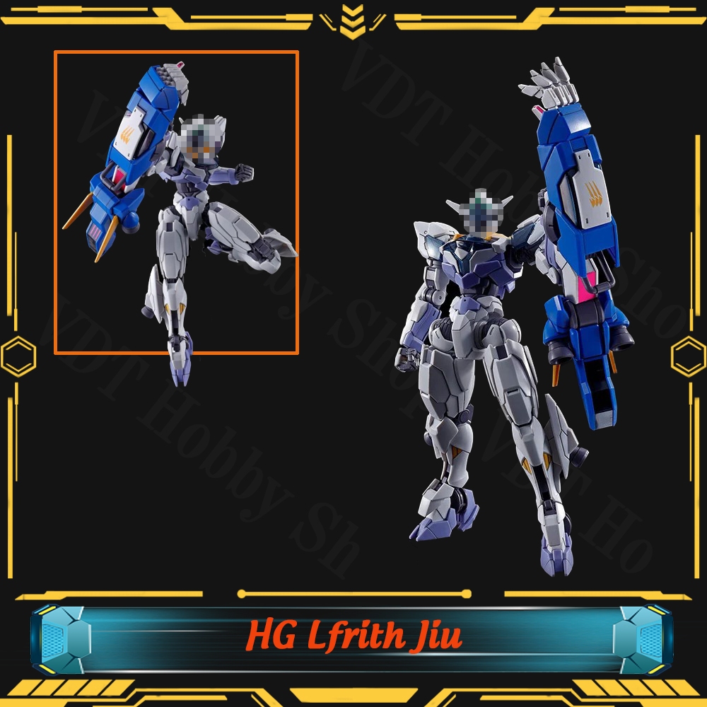Mô hình lắp ráp HG Lfrith Jiu (tặng kèm base)