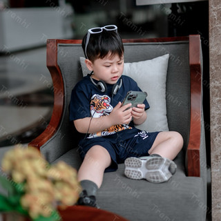 BỘ HỔ XANH THAN CHO BÉ