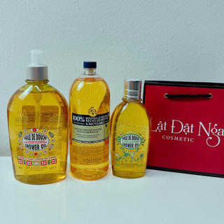 Sữa Tắm Hạnh Nhân LOccitane - Loccitane Almond Cleansing And Softening Shower Oil.