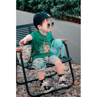 Bộ hổ xanh lá cho bé
