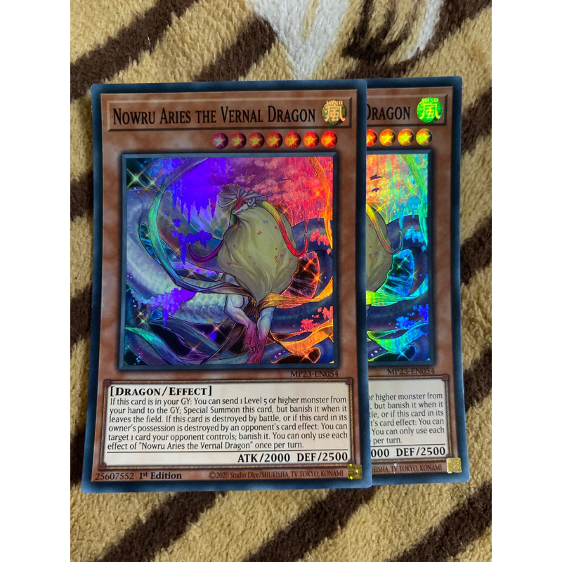 Thẻ bài Yugioh Nowru Aries the Vernal Dragon
