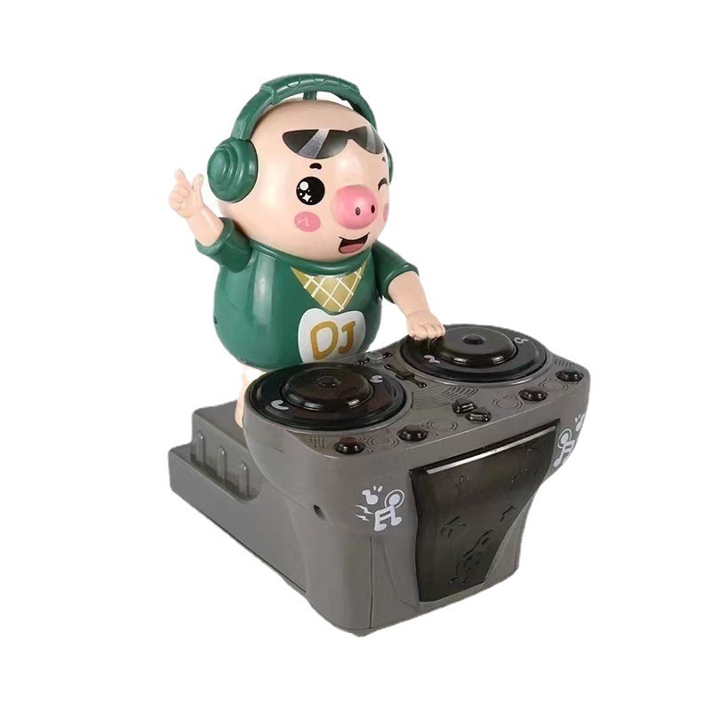 [Quà tặng không bán] Đồ chơi heo đánh DJ