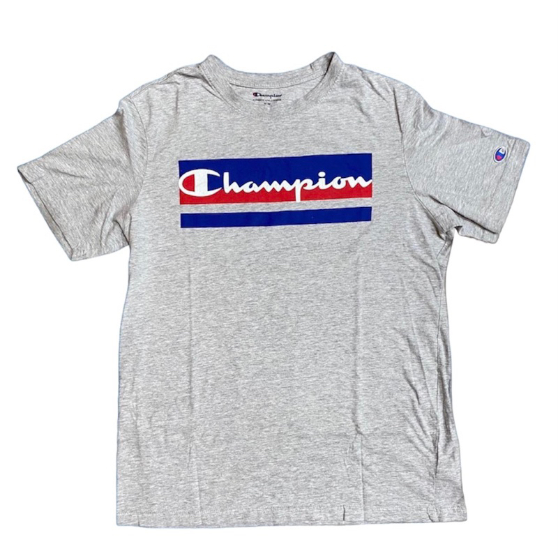 Áo Thun Mỹ 2hand Siêu Phẩm Hiệu CHAMPION Big Logo Size XL