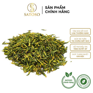 Tâm Sen khô giúp cải thiện huyết áp, ngủ ngon thương hiệu SATOSO gói 1kg