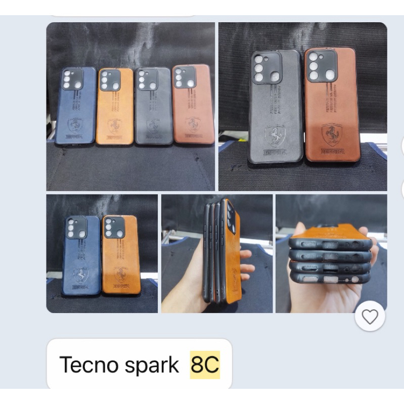 Ốp lưng dẻo Tecno Spark 8C logo