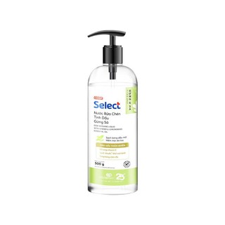 Nước rửa chén tinh dầu gừng sả Coop Select 500g