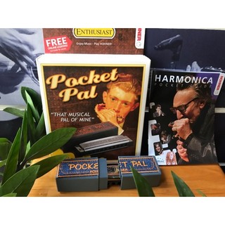 Kèn harmonica diatonic Hohner Pocket Pal (Key C) M59501 - Nhập khẩu