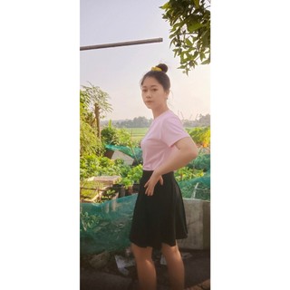 ÁO THUN TRƠN THỜI TRANG NAM,NỮ MÀU HỒNG