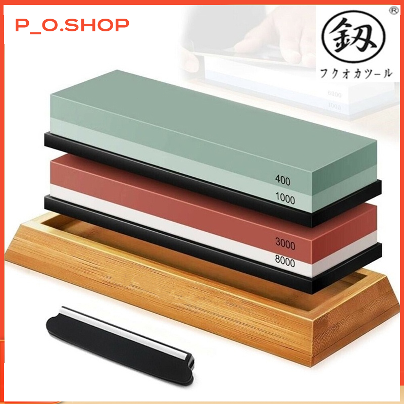 【🔥Free ship🔥】Đá Mài Dao Nhật Bản 2 Mặt Siêu Sắc Độ Mịn 3000 Đến 8000 Dụng Cụ Mài Dao Kéo Làm Bếp Chu