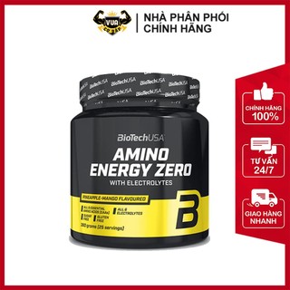 Tăng sức bền - bổ sung năng lượng amino energy zero with electrolytes biotechusa hộp 360g