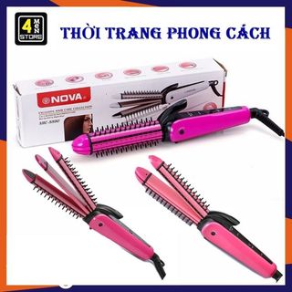 Máy làm tóc đa năng 3in1 - máy tạo kiểu tóc, uốn xoăn, bấm xù 3in1 - máy làm xoăn tóc, uốn tóc,duỗi tóc đa năng