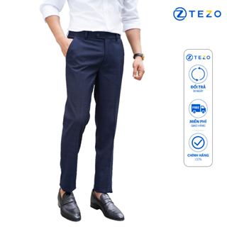 Quần âu nam, quần vest nam kẻ caro TEZO 22QAV