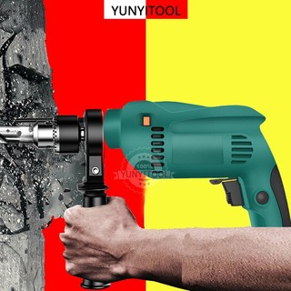 Máy khoan cầm tay điện,máy khoan bê tông 1000W khoan sắt, khoan gỗ, bắt vít, bắn tôn- máy khoan tường
