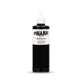 Mực xăm dynamic blk - black tattoo ink - chai 8oz