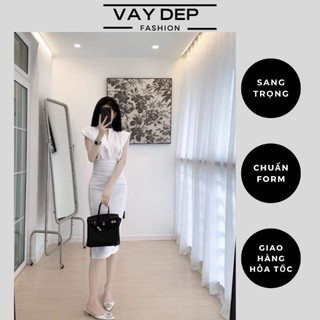 Đầm ôm sát thiết kế thắt eo sang chảnh
