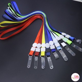 Dây đeo thẻ móc nhựa nhiều màu (Lốc 100 chiếc)