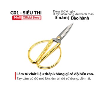 Kéo Vàng Rồng Phụng Cao Cấp , Kéo Cắt Gà G01 Nhà Bếp Tiện Lợi Siêu Bền