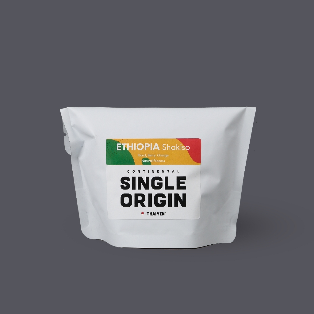 Cà phê 100% Arabica Nguyên Chất THAIYEN Ethiopia Shakiso pha thủ công, pha ủ lạnh coldbrew
