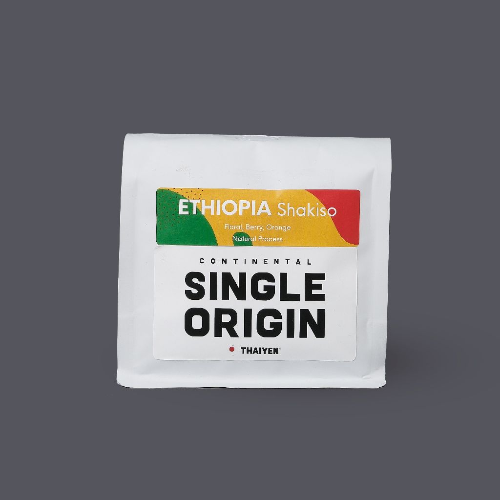 Cà phê 100% Arabica Nguyên Chất THAIYEN Ethiopia Shakiso pha thủ công, pha ủ lạnh coldbrew