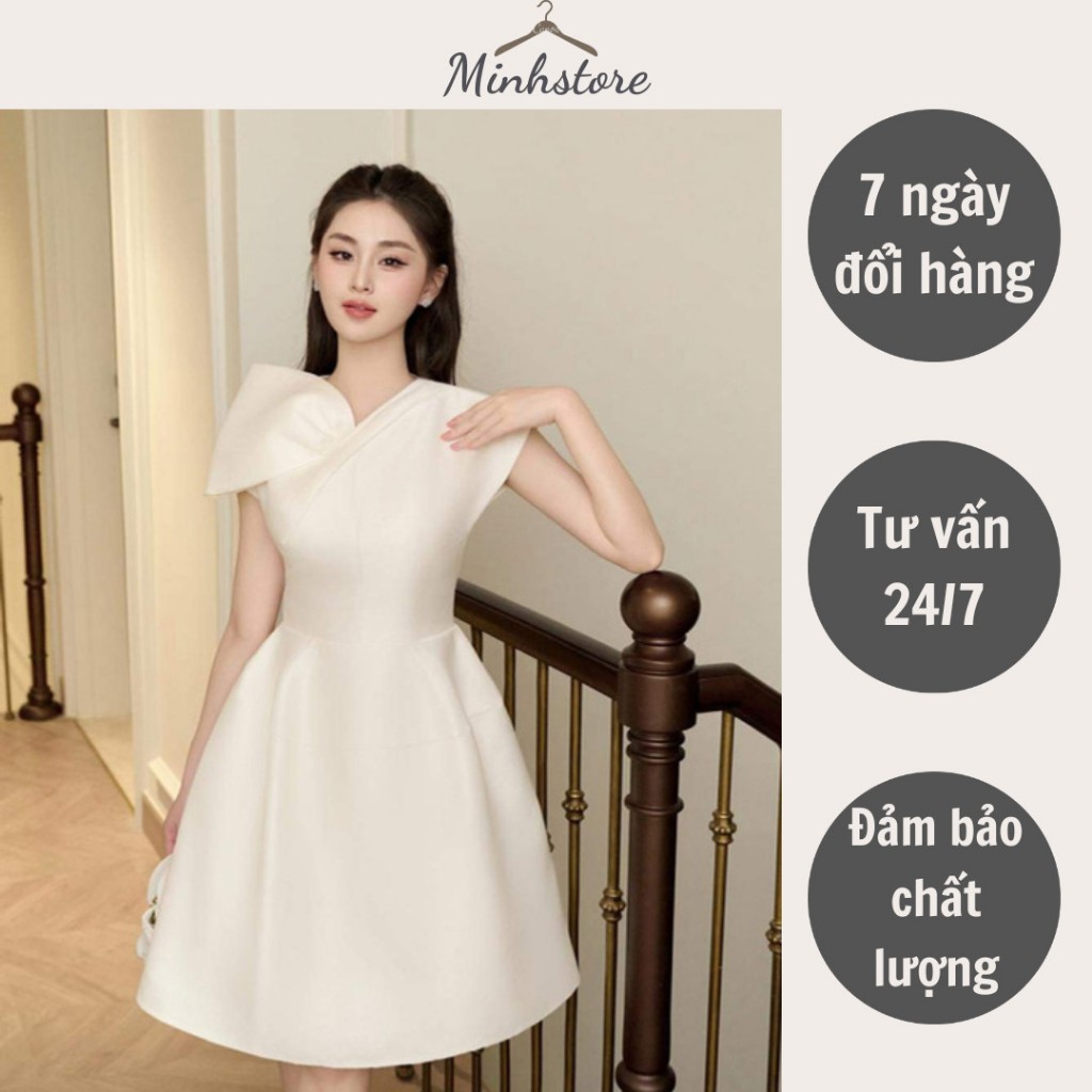 Đầm xòe dự tiệc sang trọng