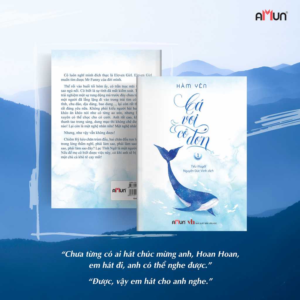 Sách - Cá voi cô đơn - Hàm Yêm (Bản đặc biệt - Pre order - Full phụ kiện)