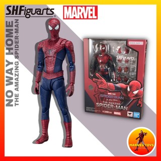 Mô hình chính hãng shf: the amazing spider man - andrew - no way home marvel studio