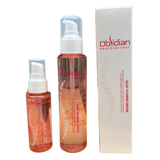 Huyết thanh dưỡng tóc siêu mềm mượt Silky Flower Serum OBSIDIAN 110ml