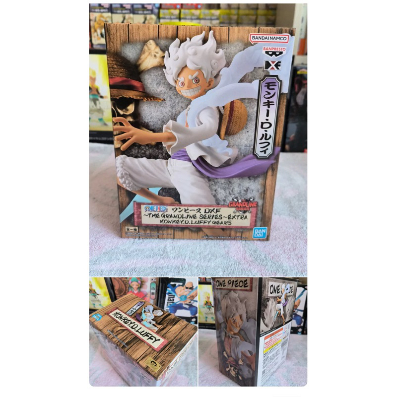 Mô hình Luffy Gear 5 - One Piece - Dòng DXF Figure của hãng Banpresto Bandai