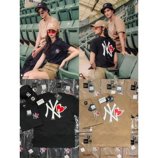 New era tee - ny tim đen & nâu