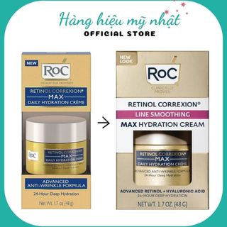 Kem dưỡng ẩm chống lão hóa RoC Retinol Correxion Max Daily Hydration Crème