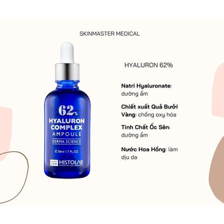 TINH CHẤT CẤP ẨM KARMEL HYALURON COMPLEX AMPOULE 62% (50ml)