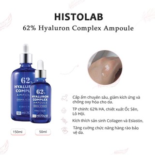 TINH CHẤT CẤP ẨM KARMEL HYALURON COMPLEX AMPOULE 62% (50ml)