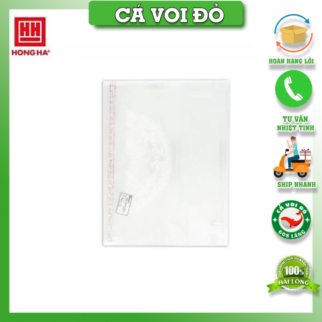 Bọc nylon A4 Hồng Hà 3389 (210x297mm)