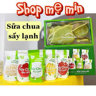 Combo 12 gói bánh sữa chua sấy khô Mămmy, Bánh sữa chua sấy thơm ngon cho bé từ 6M+ Shop mẹ min