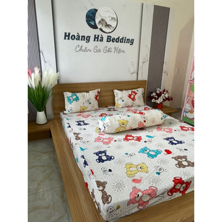 Bộ drap thun hàn quốc- đủ size, co giãn mịn mát không xù lông