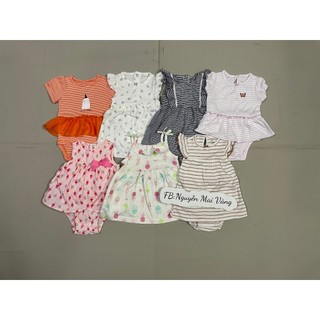 (0-3M; 3-5.5kg) Body Đùi Bé Gái Xuất Dư Xịn