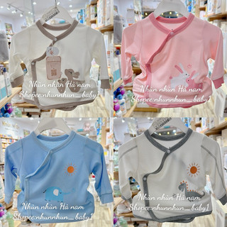 Áo rời dài tay sơ sinh Littlelove/Little love size 0-3m và 3-6m