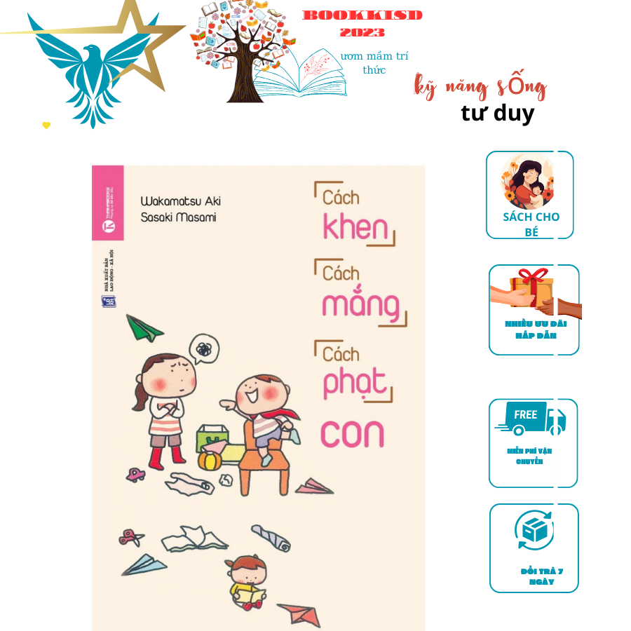 Sách - Cách khen, cách mắng, cách phạt con