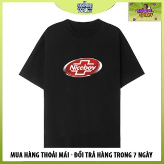 Áo thun Nice Boy tấu hài thương hiệu, unisex nam nữ cotton 4 chiềumặc phong cách trẻ trung, năng động