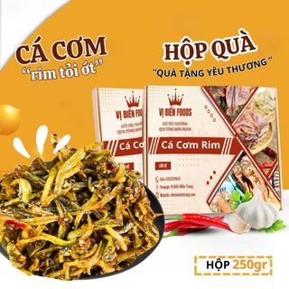Cá Cơm Rim Tỏi Ớt Vị Biển Hút Chân Không 250gr Quà Tặng Xuất Ngoại