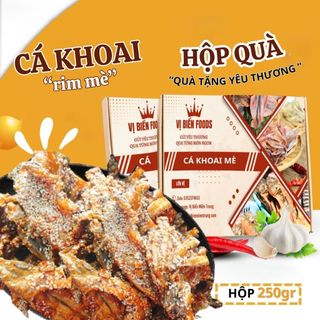 Khô Cá Khoai Rim Mè Vị Biển Hút Chân Không 250gr Quà Tặng Xuất Ngoại